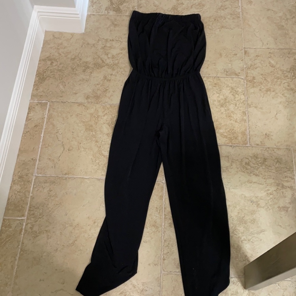 Vintage Havana strapless jumpsuit